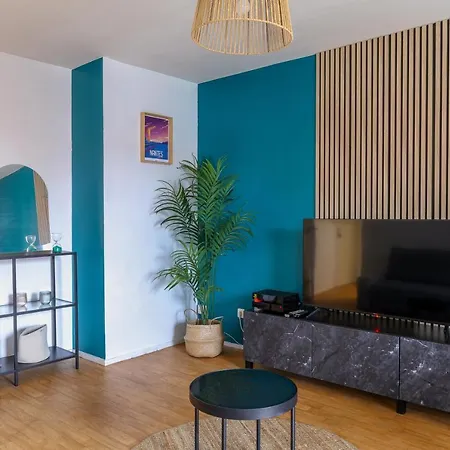Apartamento Cocon Urbain A 2 Pas De La Gare Nantes Exterior foto